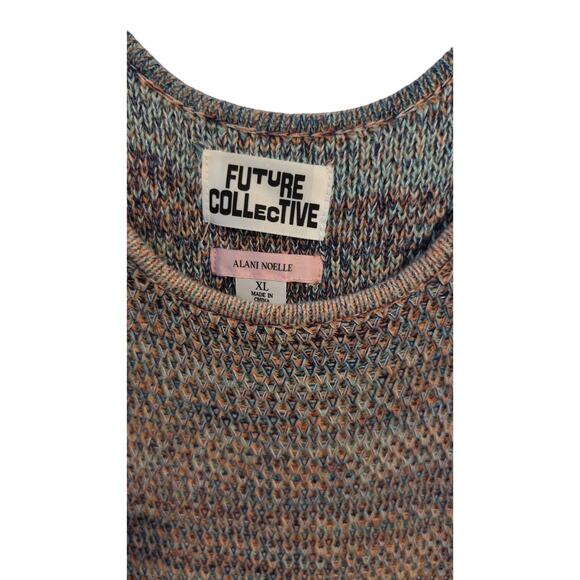 Turn heads in this vibrant and stylish Future Collective crochet knit dress! - Picture 4 of 4